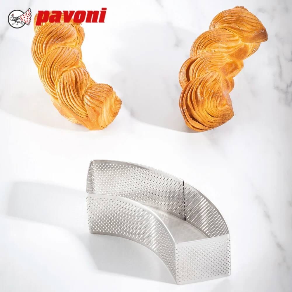 พิมพ์เค้กสแตนเลสเมซซาลูน่าเจาะรู PAVONI BW1436-56 ขนาด 15.7 ซม._7